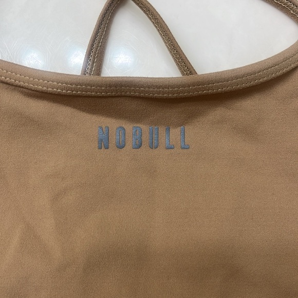 SAND MATTE NOBULL SPORTS BRA - Picture 2 of 5